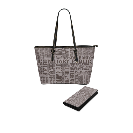 Notary Public Tote & Wallet